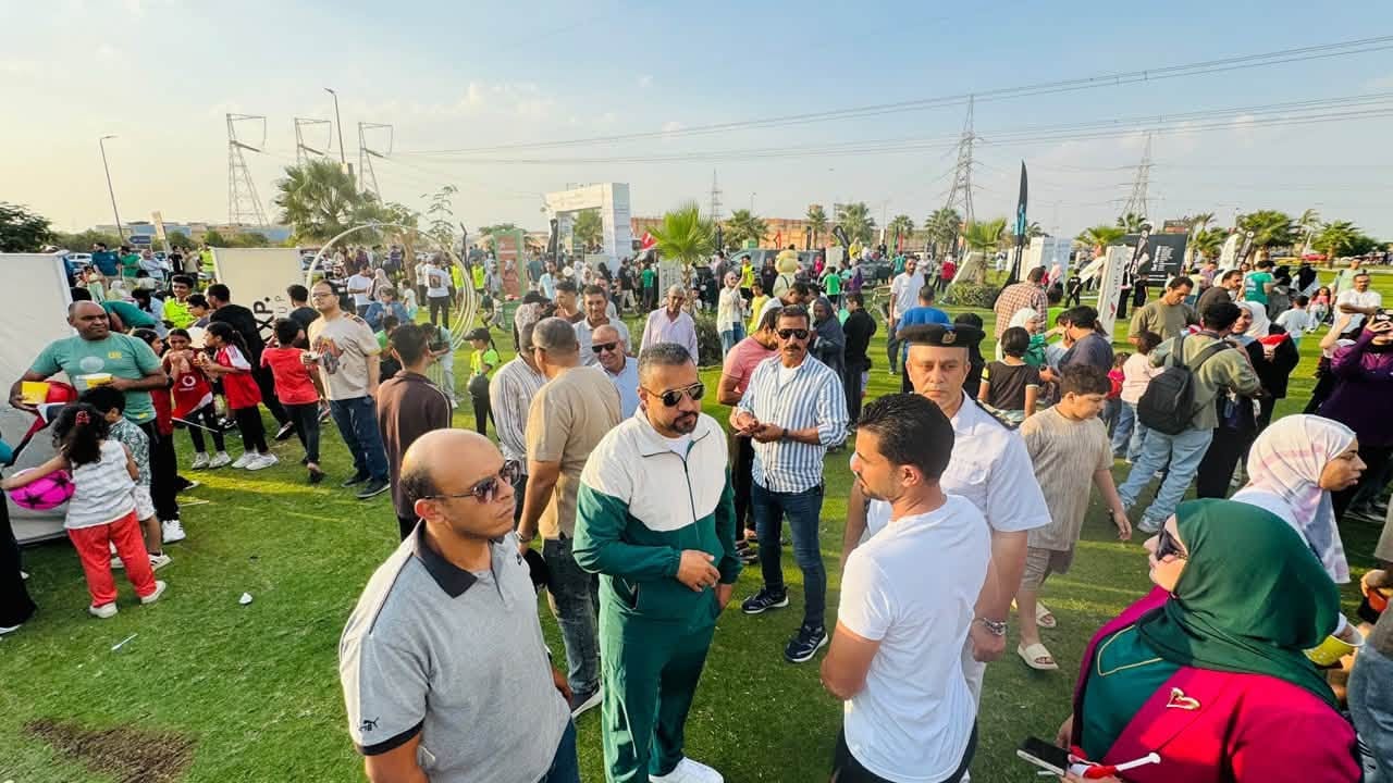 ماراثون رياضي في الحديقة المركزية احتفالًا بمرور 10 سنوات على العبور الجديدة — صورة 3
