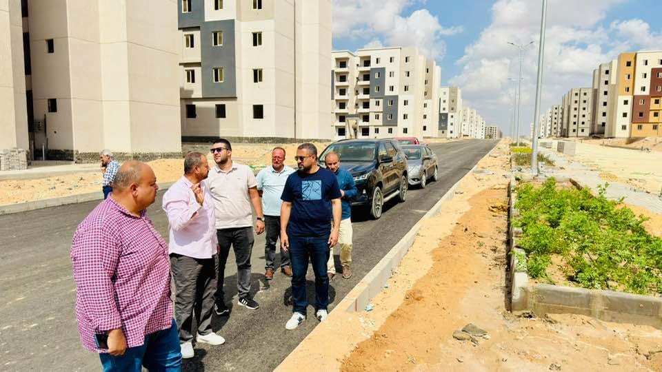 رئيس الجهاز يتفقد «سكن لكل المصريين» المرحلة السادسة ويتابع الزراعة والطرق والكهرباء — صورة 2